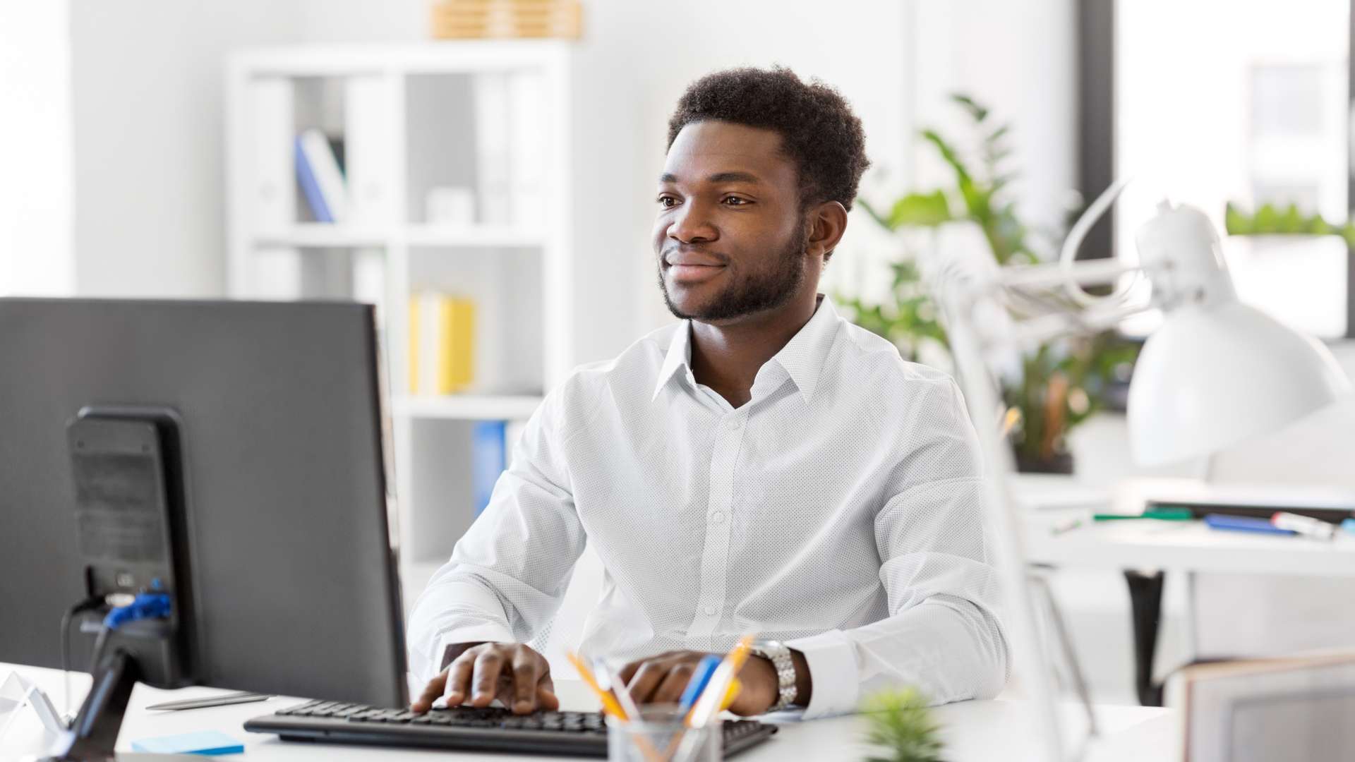 Healthcare professional providing patient support